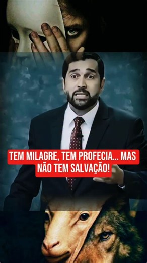 2.9K views · 821 reactions | Tem Milagre, Tem Profecia… Mas Não Tem Salvação! Paulo Junior Tem gente fazendo milagre, profetizando, pregando… e ainda assim se perdendo. Deus não vê o que mostramos aos outros. Ele vê o coração. “Nem todo o que me diz: Senhor, Senhor…” (Mateus 7:21-23) Assista até o fim e deixe Deus falar com você. ✝️ Siga Sola Scriptura para mais mensagens que edificam a fé. | Sola Scriptura | Facebook