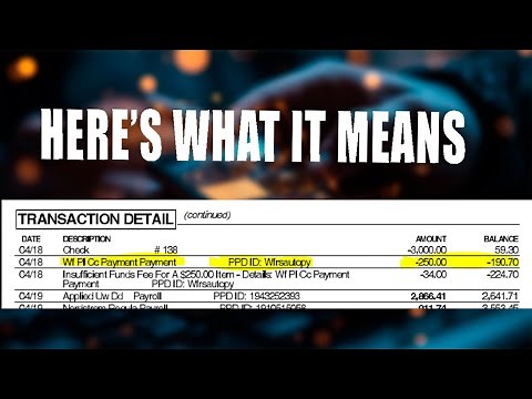 WF PL CC Payment PPD ID Wfrsautopy On Bank Statement - Here’s Why You Have This Payment