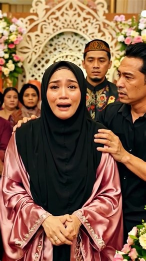 wanita ini menangis setelah dengar kabar #wedding#pengantinviral