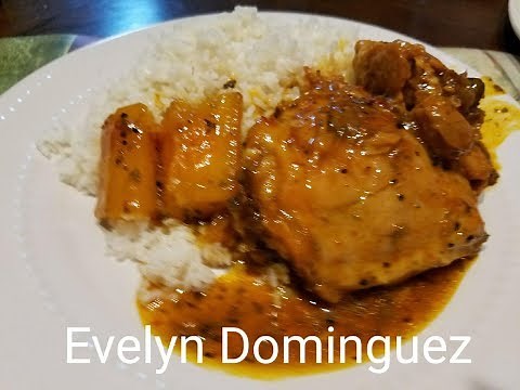 Como hacer Pollo Guisado