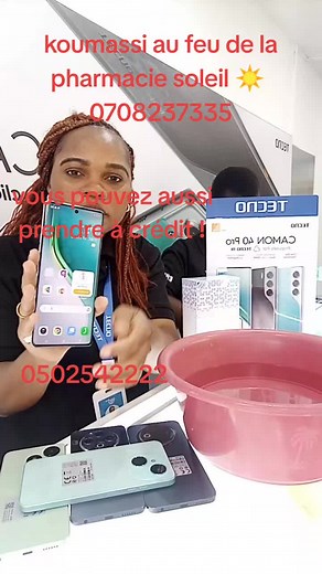 Découvrez le Camon 40 : offres et applications à Koumassi