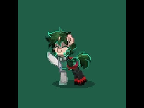 Making Deku in Pony Town! | Making BNHA characters in PonyTown