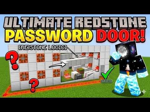 Ultimate Redstone Password Door!