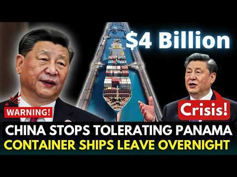 Chinese Container Ships ABANDON Panama Overnight! $4 BILLION ECONOMIC LOSS Exposed!