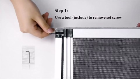 Expandable Window Screen, 2 Pack Adjustable Window Screen (15" H x 21" - 40" W) - Medium Replacement Window Screens with Frame, Durable Replacement Screen for Window