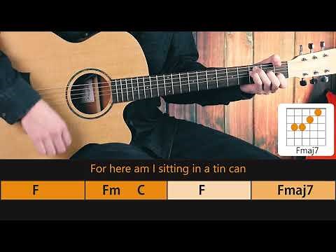 PLAY ALONG "SPACE ODDITY" DAVID BOWIE | Guitar Pilgrim