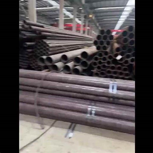 ASTM A53 API 5L Grade B LSAW Seamless Steel Pipe Hot Rolled for Construction/Water Project JIS Certified for Boiler Usage