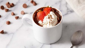2-Minute Chocolate Mug Cake Recipe (Keto   Paleo) « Clean & Delicious