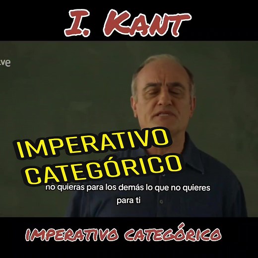 Immanuel Kant - Imperativo Categórico en Filosofía, Ideología y Psicología