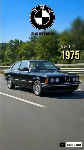 All BMW 3 Series Generations in 40 Seconds