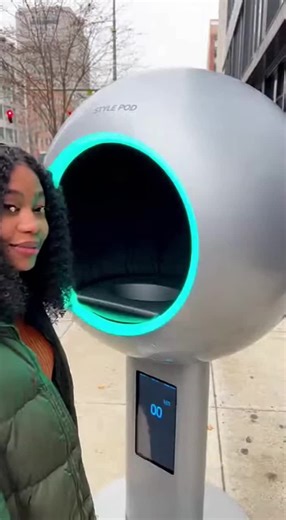 Revolutionary AI Salon Pod: Instant Curl Machine 5.0