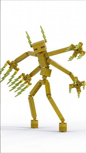 LEGO minecraft lightning enderman | mob skin