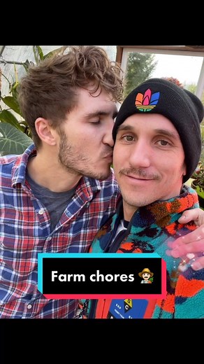 Spending time with my husband @colton_mckeon #gayfarmers #gaycouplesoftiktok
