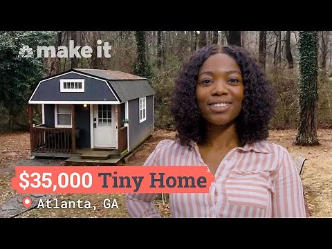 Living In A $35K Tiny Home In My Backyard In Atlanta, GA | Unlocked