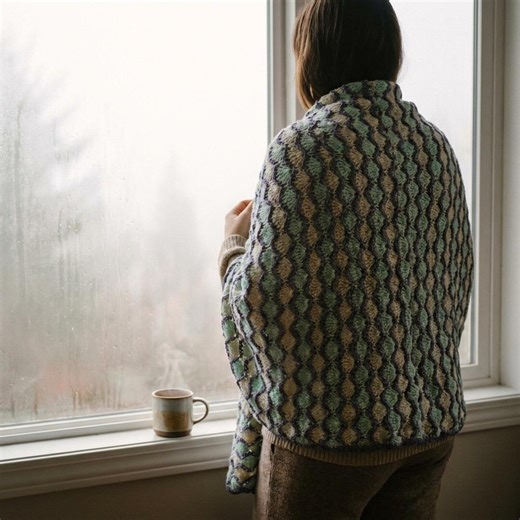 Surf & Sea Blanket Crochet Pattern | Easy Seashell Stitch Digital Download - Etsy