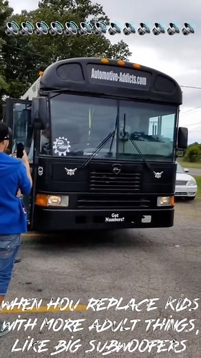 Imagine going to school as a kid in this bus 💪 Always a basshead ☠️ * (775) 513-8199 7:30 am - 4:30 pm PST * 3 forms of financing available: https://skyhighcaraudio.com/financing-options/ * $14.99 2-day shipping on most orders! * Join our rewards program and earn points to save * Wholesale? Set up at shcadealers.com * Product protection available with EXTEND | Sky High Car Audio