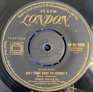 Debbie Reynolds - Am I That Easy To Forget