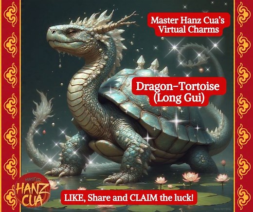 🐉🐢 Dragon-Tortoise (Long Gui) Virtual Charm The Dragon-Tortoise symbolizes wealth, protection, and long-lasting success through steady effort. A union of dragon power and tortoise wisdom, the Dragon-Tortoise brings enduring prosperity and strong protection. The Dragon-Tortoise attracts success while grounding wealth for long-term stability. Known for strengthening career luck, the Dragon-Tortoise protects achievements and supports steady advancement. The Dragon-Tortoise guards fortune patientl