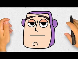 Cómo dibujar a Buzz Lightyear | Paso a Paso Simple y Fácil