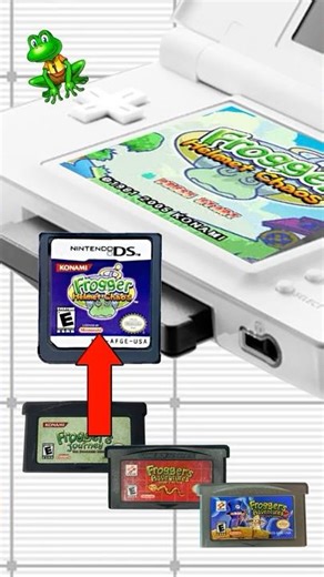 Frogger: Helmet Chaos DS SLOT-2 GBA link feature #DualSlot #DualSlotMode #DS #GBA #Slot2 #ModeB