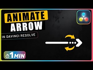How to ANIMATE an ARROW in Davinci Resolve