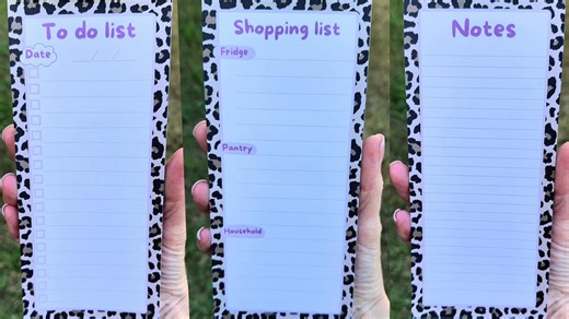 ✨Designer hand cut notepads anyone?✨ https://lillydidit.etsy.com/au/listing/4382557545/designer-notepads-stationery-stylish | Lilly dit it