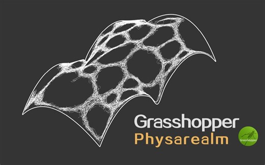 Grasshopper Physarealm参数化黏菌插件|让自然系统的仿生设计来解放设计师的双手