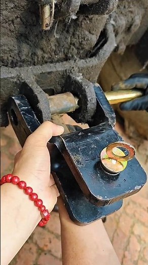 Heavy Duty Pin Installation | Mechanical Repair Work #Shorts