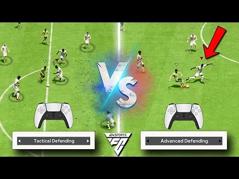 ADVANCED DEFENDING v TACTICAL DEFENDING #eafc24 | EA FC 24 DEFENDING TUTORIAL