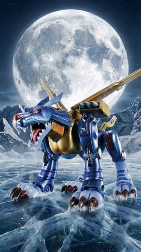 Gabumon MetalGarurumon Evolution l Digimon part 7 #anime #digimon #디지몬 #デジモン