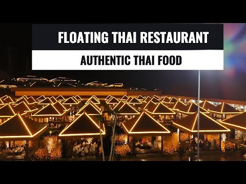 Experience Authentic Thai Cuisine Aboard a Floating Restaurant | Monkey Canopy | Food Review | MC 3