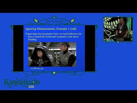Peter Gutmann - Why Quantum Cryptanalysis is Bollocks