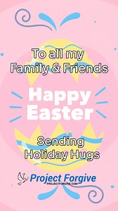#happyeaster #hugs | Project Forgive