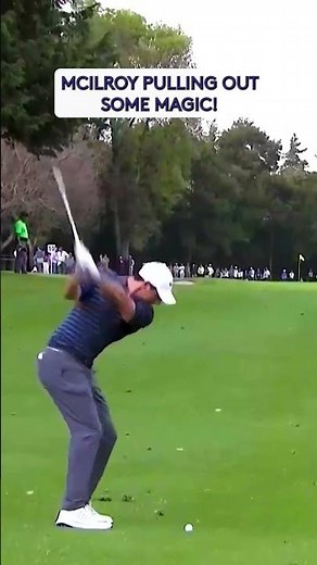 MAGIC from McIlroy! ✨