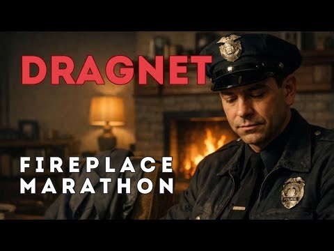 Classic Fireplace Episodes - Dragnet | Best Police Radio Drama Marathon | Restored