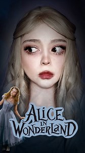 Alicia🩶 #aliceinwonderland #makeup #alicemakeup #alice #creativemakeup #recreatemakeup #facepaint #aliciaenelpaisdelasmaravillas #viralmakeup #fyp #timburton #timburtonmakeup | Lizette Alvarez