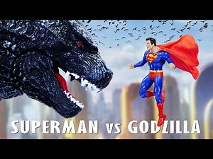 McFarlane Toys DC Multiverse Superman vs Godzilla