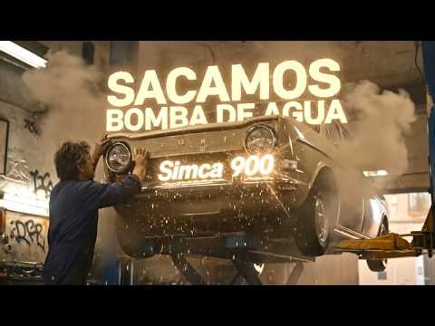 Sacamos Bomba de agua Del Simca 900 para repararla