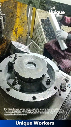 Tube Forming Process: Shaping Metal Tubes with a Hydraulic Press