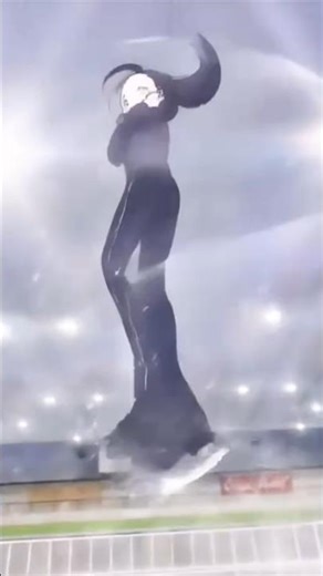 Cutest Ice Skating Anime Moment Ever 😍