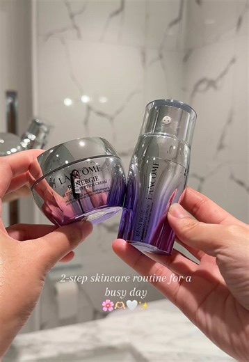 Glowing Skin in 2 Easy Steps with Lancôme