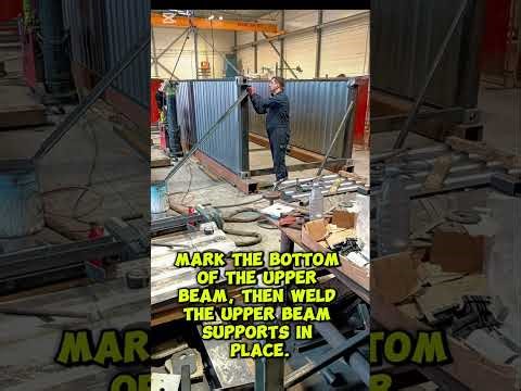 Custom Welding Build | Installing an ISO Gas Container Frame