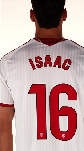 ✨ Isaac Romero coge el testigo del especial dorsal 1️⃣6️⃣ del Sevilla FC 🤍❤️ #sevillafc