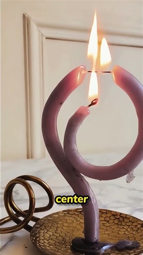 This Candle Is Pure Satisfaction ✨ #decor #aesthetic #transformation