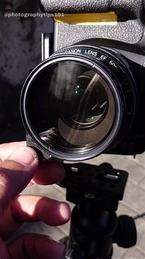 taking better control of light with a variable ND filter. #fyp #foryou #tips #photography
