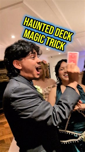Greatest Freak out Ever over Magic Card Trick! #shorts