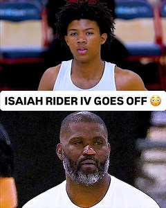 9th grader Isaiah Rider IV made his high school debut. His game is polished and smoove. Son of former NBA pro Isaiah Rider Jr. | Ballislife