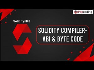 Solidity Compiler- ABI & Byte Code | Blockchain | Solidity ^0.8 in Hindi