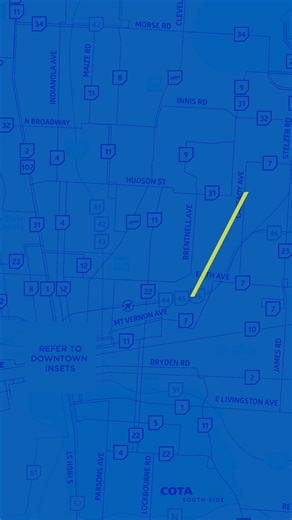 COTA POWER PLAY! Line 34 is now running three miles further to Hamilton Road by Meijer. This is how you expand the game! | COTA | Facebook