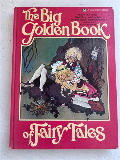 The Big Golden Book of Fairy Tales 1981 - Etsy